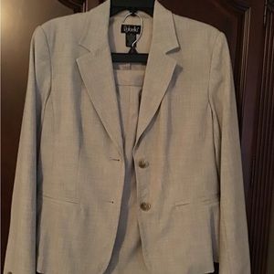 Light Grey Rafella Shorts and matching Jacket